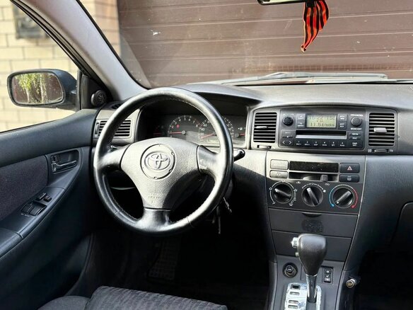 2003 Toyota Corolla IX (E120, E130), синий, 409999 рублей - вид 6