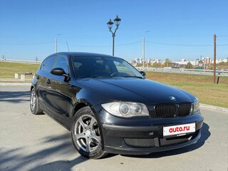 2008 BMW 1 серии 120i I (E81/E82/E87/E88) Рестайлинг, чёрный, 750000 рублей, вид 2