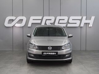 2019 Volkswagen Polo V Рестайлинг, серебристый, 1059000 рублей, вид 3