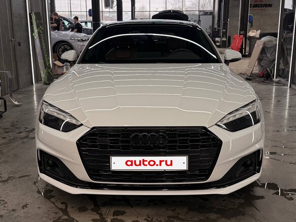 2021 Audi A5 45 TFSI II (F5) Рестайлинг, белый