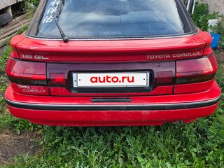 1989 Toyota Corolla VI (E90), красный, 300000 рублей, вид 5