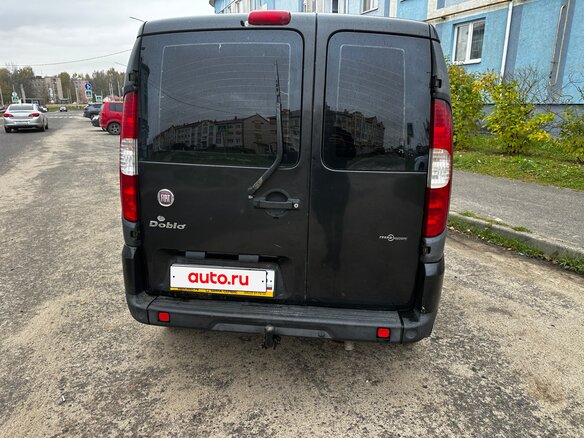 2010 Fiat Doblo I Рестайлинг, чёрный - вид 4