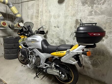 1998 Yamaha TDM850, жёлтый, 350000 рублей, вид 2