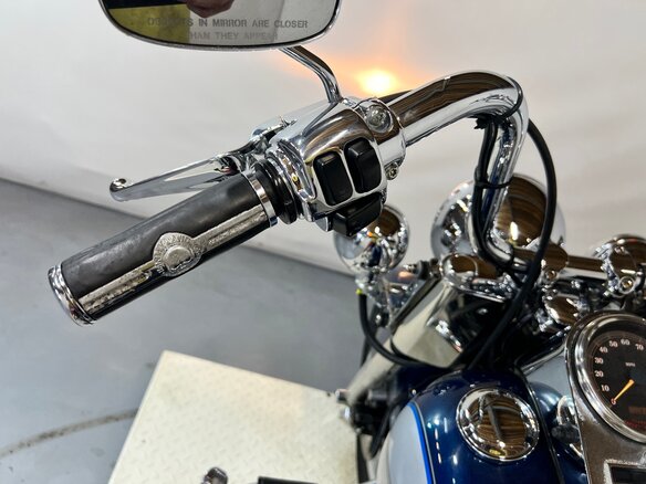 1999 Harley-Davidson Fat Boy, синий, 780000 рублей - вид 26