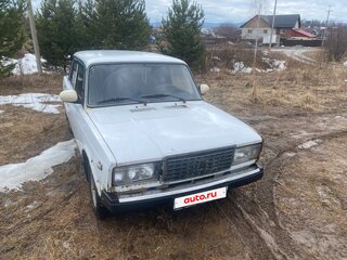 2004 Lada (ВАЗ) 2107, белый, 70000 рублей, вид 1