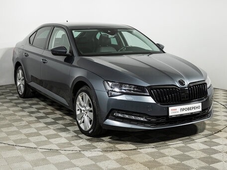 2019 Skoda Superb III Рестайлинг, серый, 2599700 рублей, вид 3