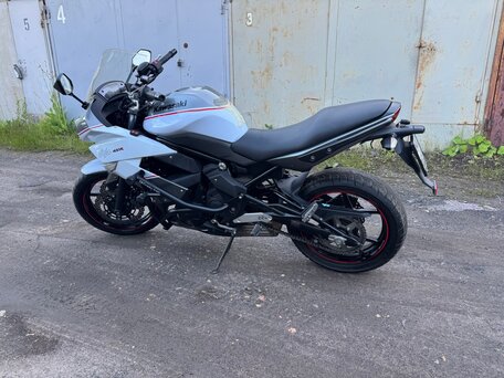 2013 Kawasaki ER-4F (Ninja 400R), белый, 310000 рублей, вид 5