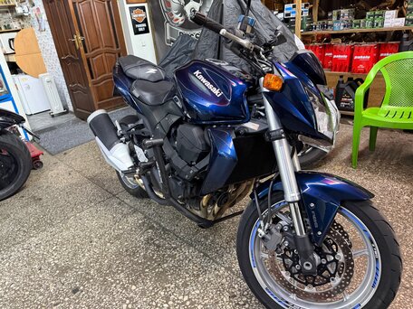 2008 Kawasaki Z 750, синий, 445000 рублей, вид 2