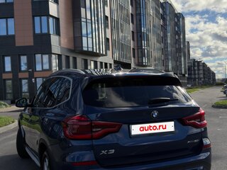 2021 BMW X3 30i xDrive III (G01), синий, 4490000 рублей, вид 4