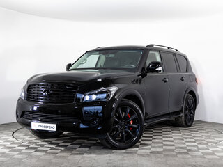 2013 Infiniti QX80 I, чёрный, 3195000 рублей, вид 1