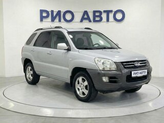 2007 Kia Sportage II, серебристый, 899999 рублей, вид 3