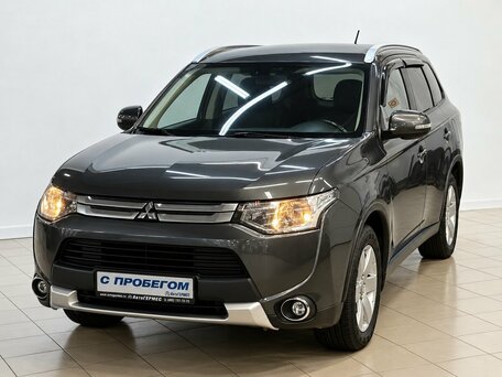 2014 Mitsubishi Outlander III Рестайлинг, серый, 1719000 рублей, вид 1