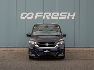 2016 Nissan Serena S-Hybrid V (C27), синий, 1685000 рублей, вид 3