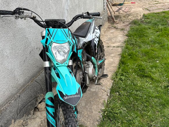 2024 Motoland MX 125, чёрный, 75000 рублей