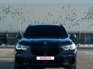 2019 BMW X5 M50d IV (G05/G18), синий, 7300000 рублей, вид 4