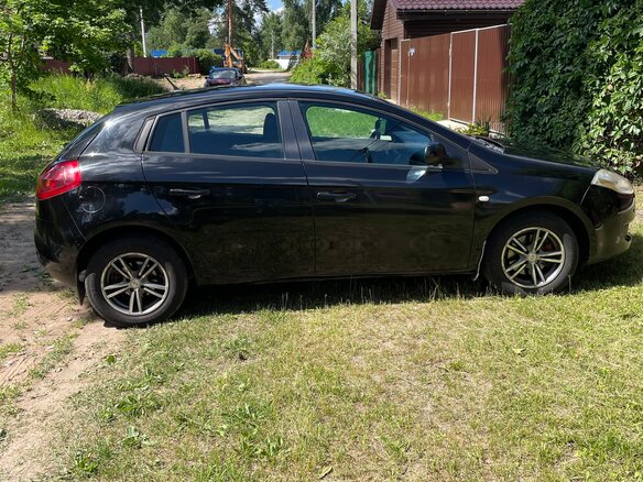 2008 Fiat Bravo II, чёрный, 540000 рублей - вид 1