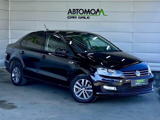 2019 Volkswagen Polo V Рестайлинг, чёрный, 1479000 рублей, вид 3