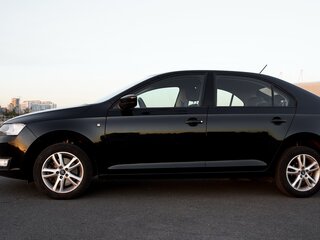 2017 Skoda Rapid I, чёрный, 1350000 рублей, вид 5