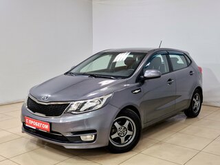 2017 Kia Rio III Рестайлинг, серый, 935000 рублей, вид 1
