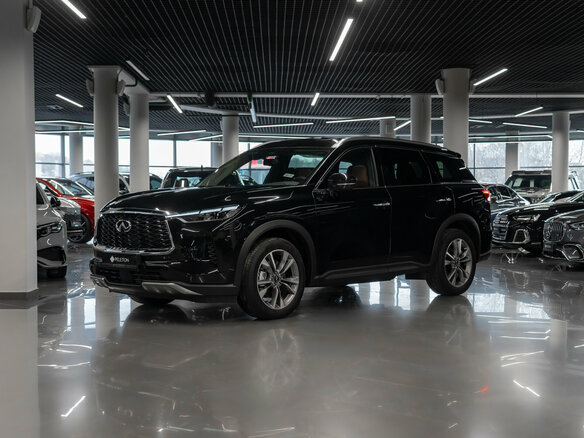 2026 Infiniti QX60 II, чёрный, 6990000 рублей