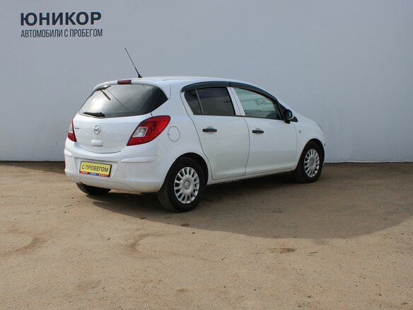 2012 Opel Corsa D Рестайлинг II, белый, 309000 рублей - вид 4