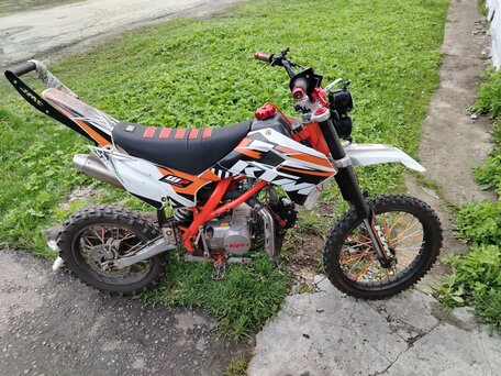 2018 Kayo Basic TT125, оранжевый, 55000 рублей, вид 5