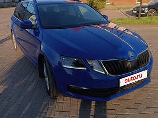 2018 Skoda Octavia III (A7) Рестайлинг, синий, 1850000 рублей, вид 3