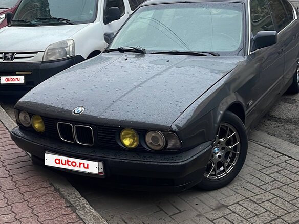1992 BMW 5 серии 525i III (E34), серый - вид 1