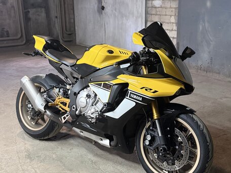 2018 Yamaha YZF-R1, жёлтый, 1500000 рублей, вид 2