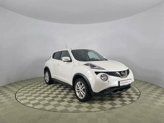 2018 Nissan Juke I Рестайлинг, белый, 1513000 рублей, вид 3