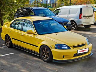 1997 Honda Civic VI, жёлтый, 750000 рублей, вид 2