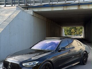 2021 Mercedes-Benz S-Класс 500 Long 4MATIC VII (W223), чёрный, 7450000 рублей, вид 2