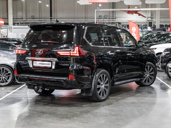 2015 Lexus LX 450d III Рестайлинг 2, чёрный - вид 6