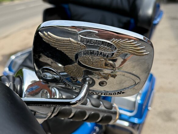 1997 Harley-Davidson Electra Glide, синий, 820000 рублей - вид 18