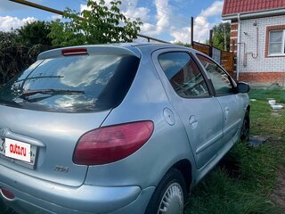 2003 Peugeot 206, серебристый, 150000 рублей, вид 3