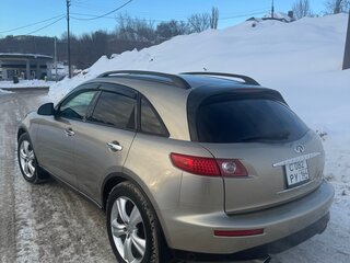 2003 Infiniti FX35 I (S50), коричневый, 850000 рублей, вид 4