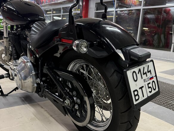 2021 Harley-Davidson Softail Standard, чёрный, 1250000 рублей - вид 8