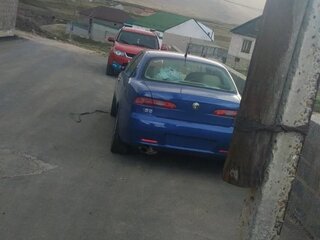 2005 Alfa Romeo 156 I Рестайлинг 2, синий, 500000 рублей, вид 2