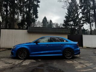 2017 Audi RS 3 II (8V) Рестайлинг, синий, 4000000 рублей, вид 4