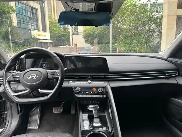 2023 Hyundai Elantra N Line VII (CN7) Рестайлинг, серый, 1580000 рублей - вид 12