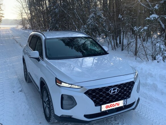 2019 Hyundai Santa Fe IV, белый, 2220000 рублей - вид 23