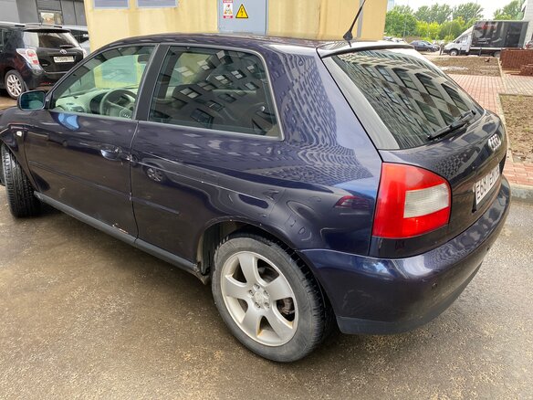 2002 Audi A3 I (8L) Рестайлинг, синий - вид 9