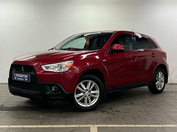 2012 Mitsubishi ASX I, красный, 730000 рублей