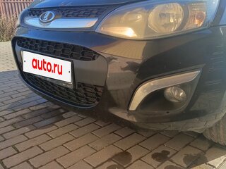 2016 Lada (ВАЗ) Kalina II, чёрный, 480000 рублей, вид 1