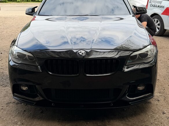 2012 BMW 5 серии 528i xDrive VI (F10/F11/F07), чёрный, 1799000 рублей - вид 2