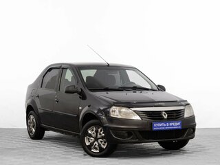 2011 Renault Logan I Рестайлинг, чёрный, 299000 рублей, вид 1