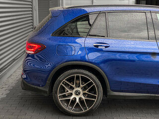 2019 Mercedes-Benz GLC 300 I (X253) Рестайлинг, синий, 3370000 рублей, вид 4
