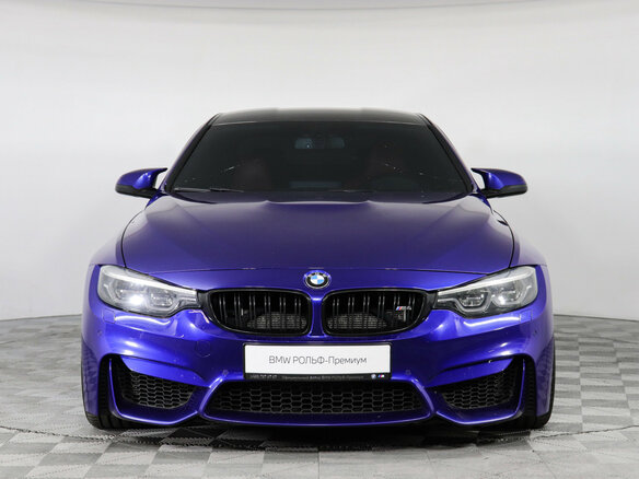 2020 BMW M4 Competition Package F82/F83 Рестайлинг, синий, 5500000 рублей - вид 2