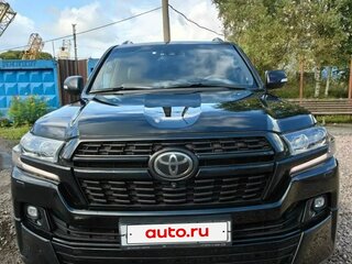 2020 Toyota Land Cruiser 200 Series Рестайлинг 2, чёрный, 7580000 рублей, вид 1