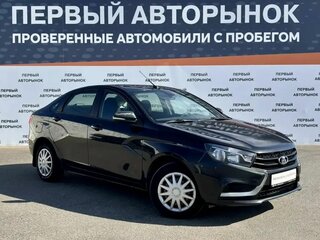 2017 Lada (ВАЗ) Vesta I, чёрный, 689000 рублей, вид 3
